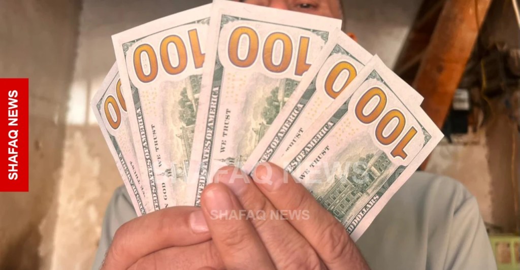 Dollar rises in Baghdad, Erbil
