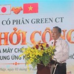 Construction begins on a rice processing complex linked to biomass energy in Mekong Delta