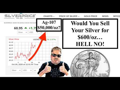 SILVER ALERT! Would You Sell Your Silver to the US Government for $600/oz...HELL NO!! (Bix Weir)