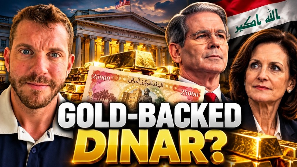 The Dinar Den: Scott Bessent, Gold, and the Iraqi Dinar, Something Big Coming