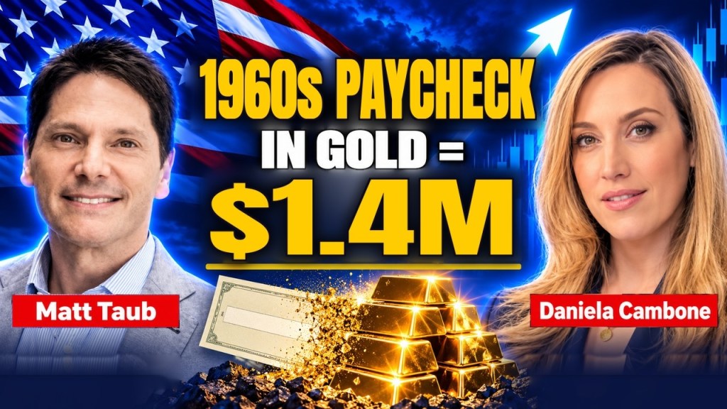 1960s Pay in GOLD = $1.4M Today - ‘You Can’t Grow Your Way Out’: Daniela Cambone & Matt Taub